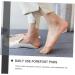 Shop 5 Pairs Half Socks - Honeycomb Foot Pads Non Skid No Show Outdoor & Metatarsal Socks for Women - Buy Online on GoSupps.com