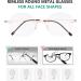 Buy Eyekepper Rimless Glasses for Women & Men - Stylish Round Gold Frames +1.00 - International Shipping Available - Buy Online on GoSupps.com