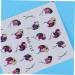 minkissy 1 Sheet Nail Art Sticker Nail Art Decals Nail Stickers Manicure Nail Decals - Buy Online on GoSupps.com