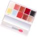  Luckxing Lip gloss lip tint palette - 10-color long-lasting jelly lip tint palette | Lip cream palette smooth lip glosses - Buy Online on GoSupps.com