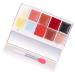 Lip Palette Makeup - Professional Lip Palette Jelly Colors | Lip Cream Palette With High Pigmentation Lipstick | Multicolored Smooth Lip Gloss | Makeup