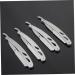 Cabilock 6 Pcs Stainless Steel Safety Razor Holder - Vintage Razor Set for Men | International Shipping - Buy Online on GoSupps.com