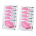 Happyyami 15pcs Hydrating Collagen Lip Mask Nourishing Gel Lip Skin Pads for Women Repairing and Moisturizing Care with Gentle Formula Travel-friendly Each