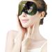 Woods Eagle Sleep Eye Mask & Blindfold | Elastic Strap Headband for Men Women | Ideal for Sleep, Travel, and Nap - Buy Online on GoSupps.com