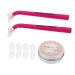PLAFOPE 1 Set Eye Makeup Aid Stamp Eyelash Lower Eyelash Stamps Eyelash Guide Eyelash Stamp for Beginner Bottom Lashes Stamps False Eyelashes Stamp Lower Eyeliner Stamp Tool Diphenylene