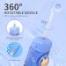 Buy Kids Water Flosser - Portable Cordless Teeth Cleaner IPX7 Waterproof 2 Modes 4 Nozzles - Perfect for Healthy Smiles - Buy Online on GoSupps.com