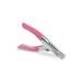 N&BF Profi Tip Cutter Pink/Rosa |Knipser for cutting gel eggs |Nailcutter metal for natural nails & tips |Professional Nail Clipper nail tongs for nail studio & private use