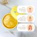 Vita Gold Korean Eye Mask - 60 Sheets | Premium Korean Beauty Skin Care for Bright Eyes - Buy Online on GoSupps.com