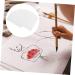 COHEALI 10 sheets Brush on Thick Be for Half Convenient Art Supplies Ripe Multi-functional White 0.1X30X50CM - Buy Online on GoSupps.com