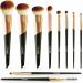 EDMIRE 10pcs Makeup Brushes including Foundation Brush Eyeshadow and Eyebrow brushes. Essential Make up Brushes Set Gift for Women Make up Brushes Perfect for Anniversary Valentine or Birthday