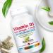 NEW ROOTS HERBAL Vitamin D3 2 500 IU (62.5 mcg) | Non-GMO & Gluten-Free (90 Veg Caps) - Buy Online on GoSupps.com