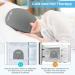 NEWGO Migraine Relief Cap | Full Coverage Headache Hat for Cold Therapy | Ice Head Wrap for Puffy Eyes, Sinus & Stress Relief | Form Fitting & Stretchable - Light Grey - Buy Online on GoSupps.com