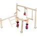 Mrli Pet Play Stand for Birds - Parrot Playstand with Perch Gym, Ladder, Toys, and Feeder Cups - Buy Online on GoSupps.com