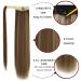Premium 24-Inch Brown & Blonde Clip-In Ponytail Extensions | Smooth Artificial Hair Braid Wrap | Long Natural Hairpieces for Instant Style - Buy Online on GoSupps.com