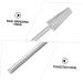 JECOMPRIS Nail Polisher Professional Styling Tools Nail Polishing Shape Manicure Polishing Tools Nail Art Grinding Bit Electrical Tools Pedicure Nail Tools Nail Art Bits Tungsten Steel - Buy Online on GoSupps.com
