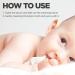 B&B Tooth Tissues for Baby & Toddler - 100% Cotton Infant Mouth Wipes - 60p (Individually Wrapped) - Buy Online on GoSupps.com