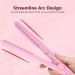 Hair Straightener Mini 2 in 1 Curler - Ceramic Tourmaline Flat Iron for Smooth Hair - Electric Beauty Tool - Buy Online on GoSupps.com