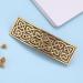 Colcolo Vintage Style Large Celtic Hair Clip | Handmade Gold Metal Barrette for International Shipping - Buy Online on GoSupps.com