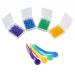 Windplusya Dental Plastic Wedges Dental Matrix Matrix Dental Disposable Fixation Wedge with Hole-Colorful||4 Boxes Colorful 4 boxes