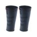 LCK UK Calf Support Compression Sleeves (Pair) for Women Men Running | 20-30mmHq Shin Splints Brace Footless Leg Socks for Torn Calf Muscle for Enhanced Performance and Recovery Grey XL