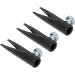 Portable Eyebrow Sharpening Tool - U-Shaped Groove Metal Sharpener for Travel (Black - Buy Online on GoSupps.com