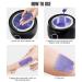 Waxing Kit Wax Warmer with 6 Beads and Accessories - At Home Hair Removal for Body, Face, and Eyebrows - Painless and Easy to Use - Black - Buy Online on GoSupps.com