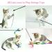 MintCat 3PCS Interactive Cat Rainbow Wand Toys - Colorful Cat String Toy, Kitten Teaser Wand for Indoor Cats - Buy Online on GoSupps.com