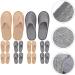 EXCEART 10 Pairs Portable Folding Slippers Portable Slippers Travel Slippers Summer Slippers Slipper for Men Disposable Hotel Slippers House Slippers for Guests Mens Comfy Slippers At Home - Buy Online on GoSupps.com