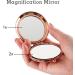 40th Birthday Gifts for Women - Rose Gold Crown Lover Travel Mirror | Sassy & Classy Unique Gift for 40 and Fabulous Queen Birthday Celebration - Buy Online on GoSupps.com