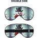 Buy SSIMOO Christmas Snowman Print Eye Mask | Double-Sided Soft Light Blocking Sleep Mask | Enhance Sleep Quality International Shipping - Buy Online on GoSupps.com