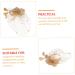 TOVINANNA 1pc Mesh Head Flower Woman Headwear Feather Hair Band Hair Supply Wedding Headwear Feather Hairpin Hair Accessory Women Headdress Female Party Headdress Bridal Headdress One Size Golden - Buy Online on GoSupps.com