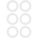 Spottle Silicone Sealing Ring for Glass Drinking Bottles - 6-Piece Replacement Seal & Accessories - Buy Online on GoSupps.com