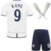Hawkara Limited England #9 Kane Home Soccer Kids Jersey Edition Shorts Socks Set Youth Sizes White 26 / 152 (8-9 years)