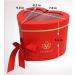 BBJWRAPS Heart Shaped Flower Box with Lid - Luxury Paper Mache Gift Box for Florist Deliveries - 9x8x6.5 inches (White) - Buy Online on GoSupps.com