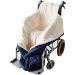 Waterproof Fleece Lined Wheelchair Blanket Warm and Cozy Wheelchair Cover Plush Lining for Mobility Scooter Electric Scooter Winter Protection