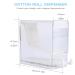 Transparent Cotton Roller Holder - Hygienic Organizer & Divider for Clinics & Home Use | Storage Box for Cotton Rollers - Buy Online on GoSupps.com