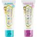 Jack N' Jill Kids Natural Toothpaste Made with Natural Ingredients Helps Soothe Gums and Fight Tooth Decay Suitable from 6 Months Plus Blueberry and Berries and Cream Flavour Bundle 2 x 50g Mint 50 g (Pack of 2)