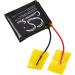 Replacement Battery for Pebble 401S E-Paper Pebble Steel & Watch 2 - P121112 - 130mAh 3.7V - International Shipping Available - Buy Online on GoSupps.com