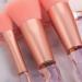 Kingtree 10PCS Crystal Handle Makeup Brush Set | Premium Synthetic Bristles | Cosmetic Brushes for Powder, Foundation, Blush, Eyeshadow | Pink - Buy Online on GoSupps.com