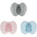 Qchomee Baby Travel Pillow | 2-in-1 Adjustable Neck Support for Car Seat, Stroller & Pram | Washable Insert Cushion for Toddler | Grey | 29x22cm - Buy Online on GoSupps.com