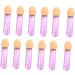 AUTSUPPL 100pcs Brush Eyeshadow Beauty Sponge Make up Sponges for Face Eyes Makeup Violet - Buy Online on GoSupps.com