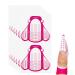 PuraQuot 100PCS Nail Paper Forms Nail Extension Form Stickers Adjustable Nail Forms for Gel Builder Perfect for Nail Art for Home & Salon