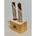Tooludic Gift Wumsaltz cube with Sal de Gusano 2 x 4 g with name engraving according to the customers wishes