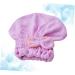 DOITOOL Makeup Brishes Towel Shower Cap Dry Hair Cap Bow Tie Women's Tool Cosmetiquera Violet medium - Buy Online on GoSupps.com