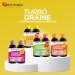 Fort Pharma - TurboDraine Pineapple - Slimming Drainer - Slimming Food Supplement - Green Tea Meadowsweet - Weight Loss - Pineapple Flavor - Pack 2x500ml - Buy Online on GoSupps.com