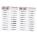 NOLITOY 2pcs 3d Eyebrow Stickers Continuous Spray Bottle -like Artificial Eyebrow Tool 6d Eyebrow Trimming