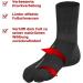 Inook Talflat Correction Socks - Relieve Foot Pain Flat Feet & Hallux Valgus | kotex Splint 42 Black - Buy Online on GoSupps.com