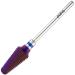 PANA USA 3/32 Purple Tornado Nail Carbide Drill Bit - Fast Remove for Acrylic or Hard Gels Remover Professional Manicure Pedicure Rotary Tool- Medium 1 Count (Pack of 1) Purple