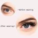 Lashes False Eyelashes Fluffy Russian Eyelash 5 Pairs Strip with Glue Volume Dramatic Fluffy Wispy Natural Eyelashes 3D Thick Long Fake Lashes - Buy Online on GoSupps.com