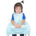 BIB-ON Full-Coverage Bib & Apron Combo for Infants 0-4 (Teal Chevron) - Buy Online on GoSupps.com